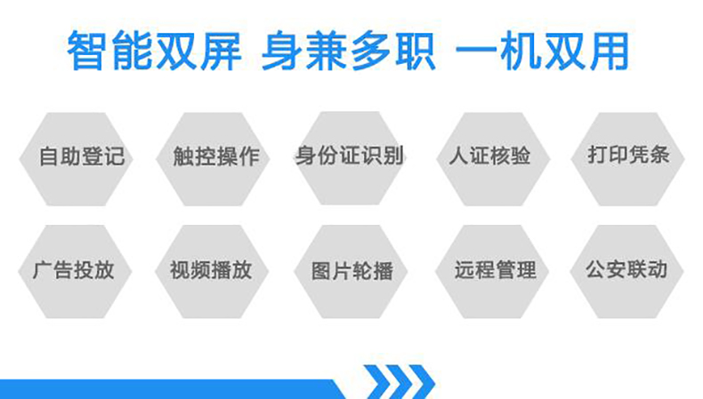 機關(guān)政務(wù)寫字樓電信移動大廳博奧智能雙屏自助訪客一體機來訪人員登記管理系統(tǒng)