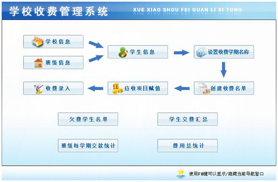 學(xué)校收費(fèi)軟件定制